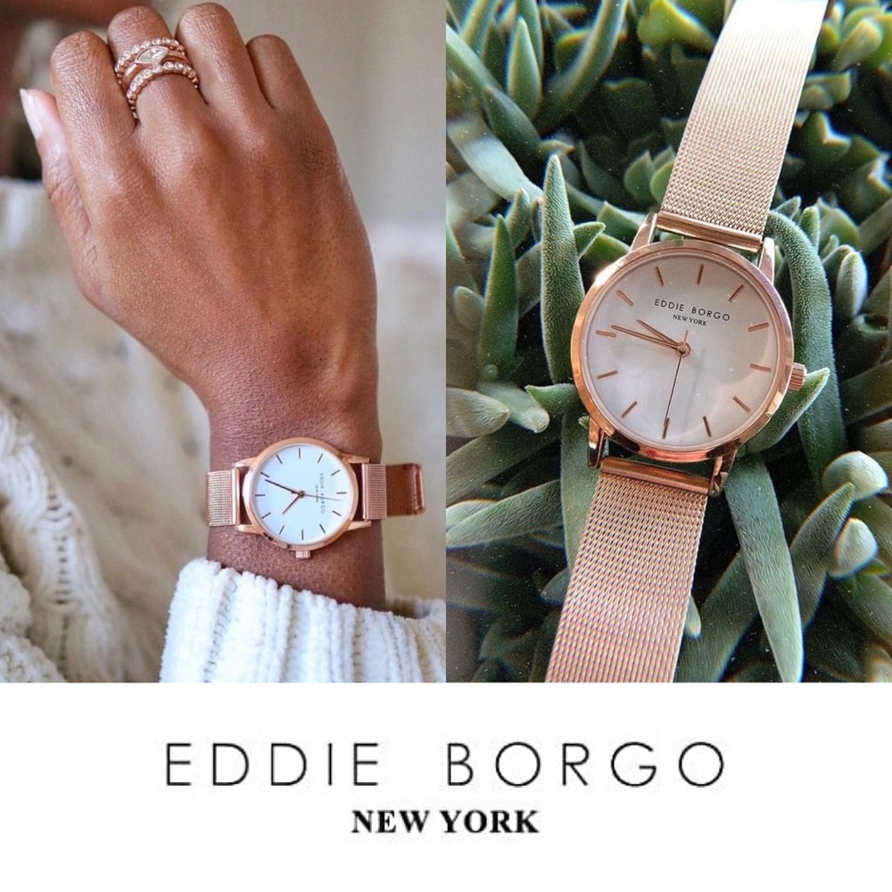 NWT Eddie Borgo Rose Gold Watch
